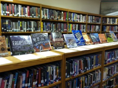 New books for older readers on display!